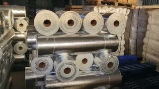 Fiberglass Aluminum Foil Heat Insulation Roll
