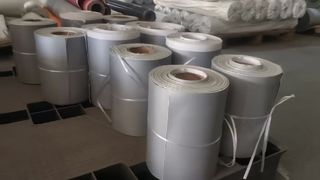 0 8mm Silicone Coated Fiberglass Heat Protection Fabric
